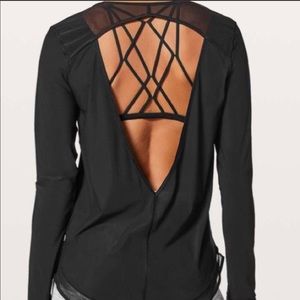 Lululemon Mix and Mesh LS